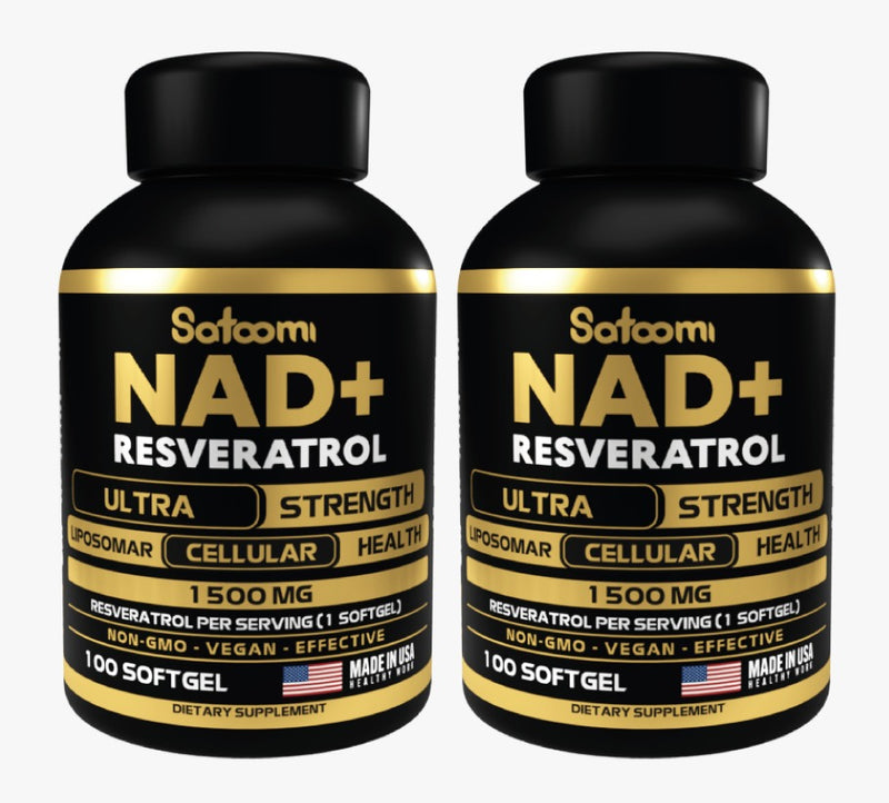 NAD + resveratrol - Compre 1 y leve 2